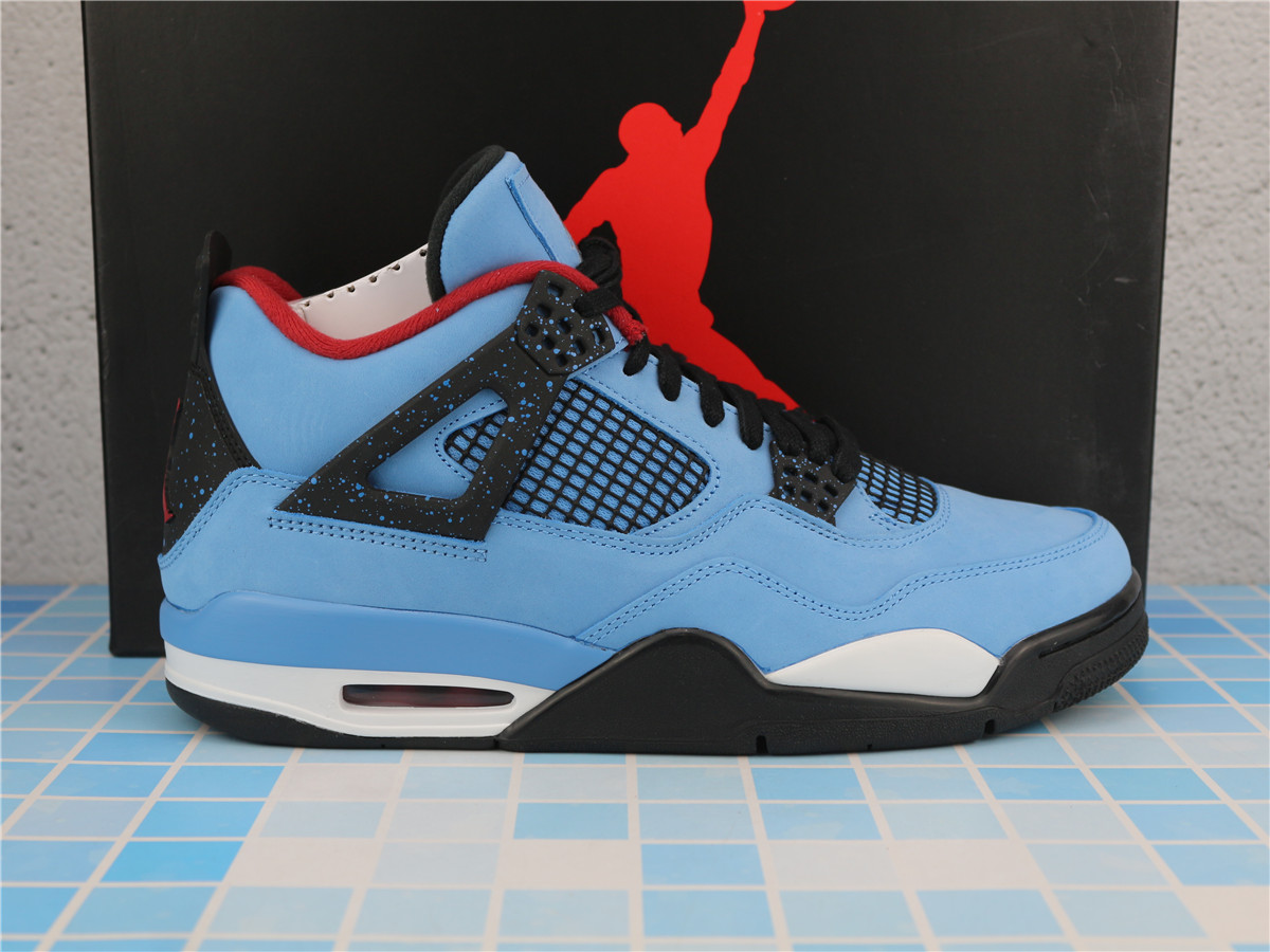 LJR Batch Air Jordan 4 Retro Travis Scott Cactus Jack 308497-406